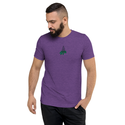 T-shirt brodé unisexe - Lilas™ - [PlusDePurp - The Brand]