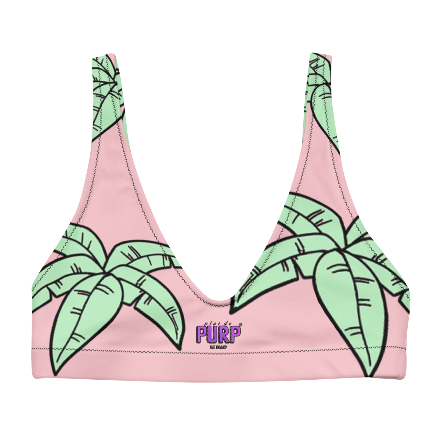 Maillot de bain HAUT Femme - PALM & CHILL - Pinky™ - The Brand PlusDePurp.©