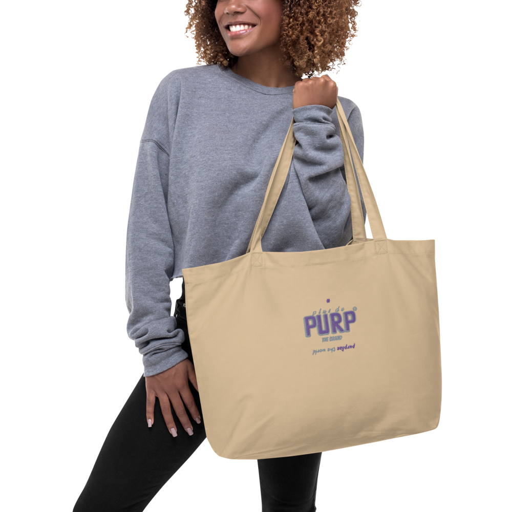 Tote Bag écologique PURPBAG Coton - Purpies™ - [PlusDePurp - The Brand]