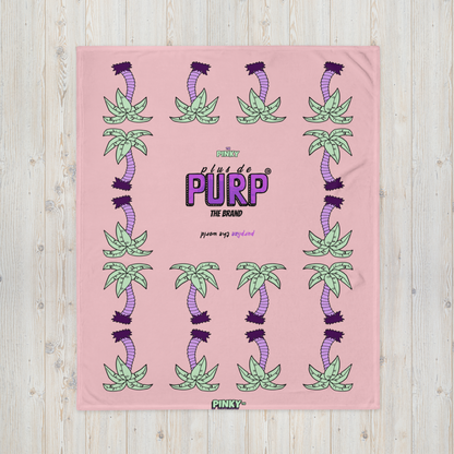 Plaid PALM & CHILL - Pinky™ - [PlusDePurp - The Brand]